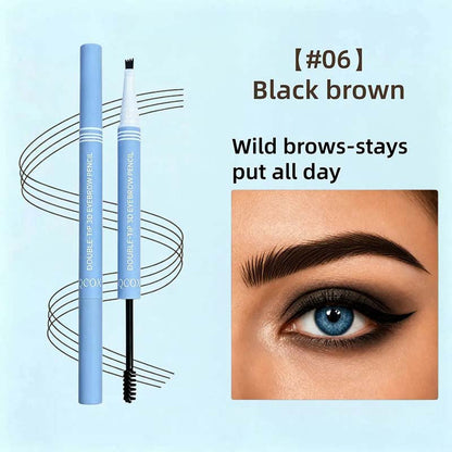 2-in-1 Waterproof Micro-Fork Eyebrow Pen-Tinted Gel Cosmetic🖌️ - image 10