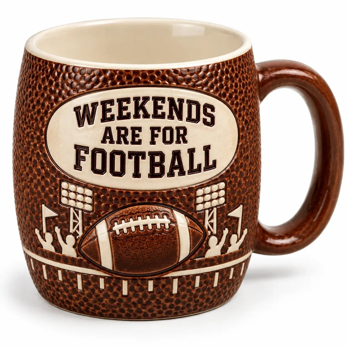 🏈🔥 Game Day 3D Football Mug – 5 Fun Ceramic Designs for Coffee, Beer & Sports Fans