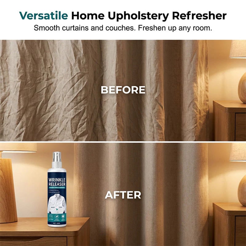 ✨Last Day 49 % OFF👔 Instant wrinkle release – no iron, travel-ready, static-free & fresh.