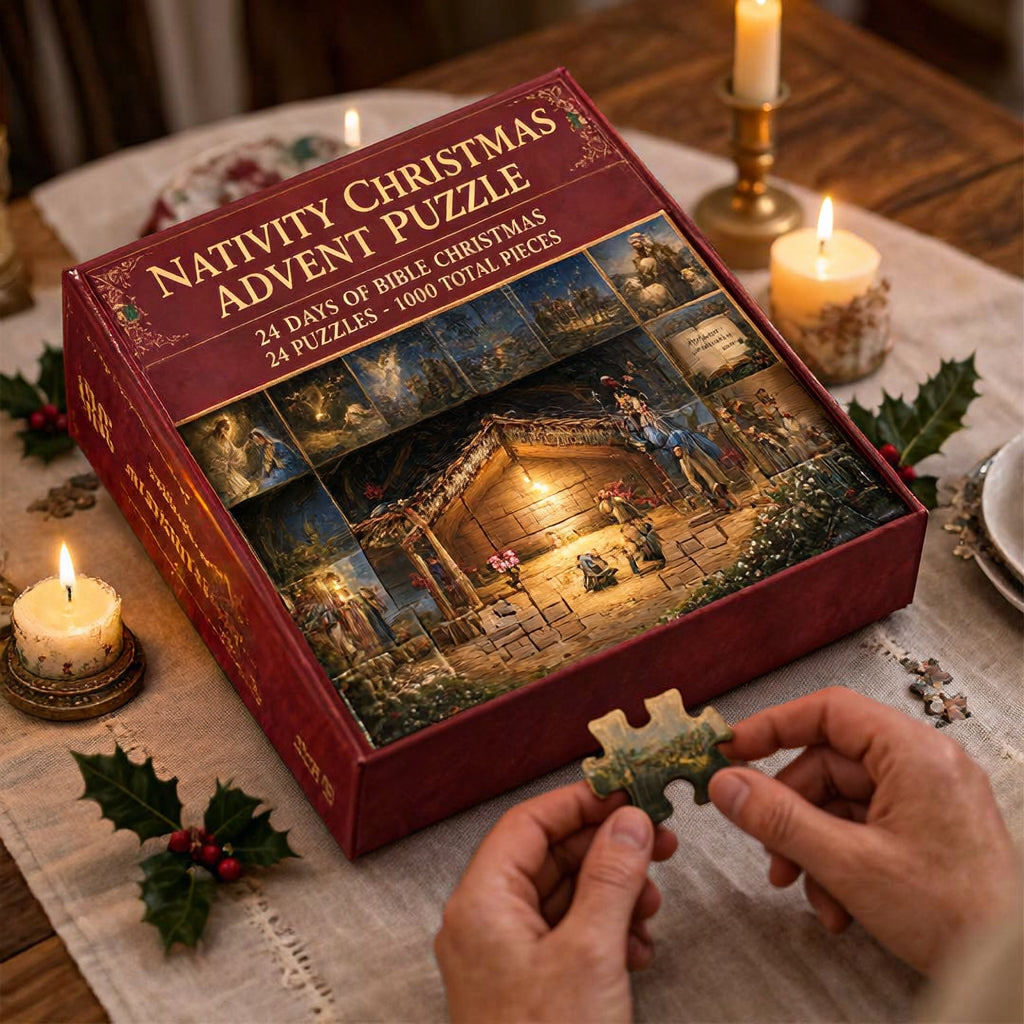 Nativity Christmas Advent Puzzle