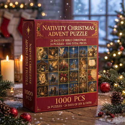 Nativity Christmas Advent Puzzle