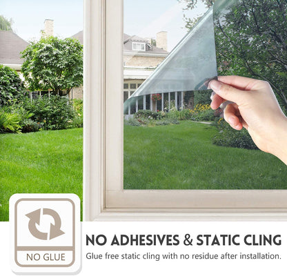 🪟☀️ Daylight Privacy & Heat Shield Film – UV-Blocking Window Cover for Home & Office