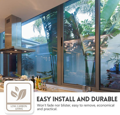 🪟☀️ Daylight Privacy & Heat Shield Film – UV-Blocking Window Cover for Home & Office