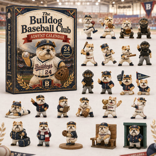 🐶⚾ Bulldog Baseball Club Advent Calendar 2026 – 24 Days of Game-Day Collectible Surprises 🎄🏆