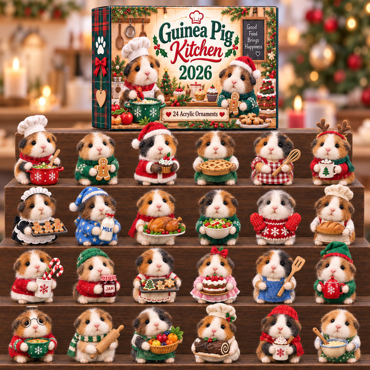 🐹🍪 24 Days of Cozy Kitchen Fun – Guinea Pig Christmas Collector Countdown 2026