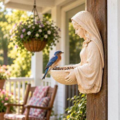 Mary-Inspired Wall Mounted Bird Feeder