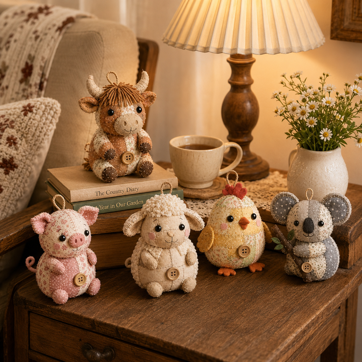 Patchwork Animal DIY Sewing Kit