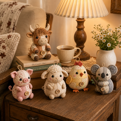 Patchwork Animal DIY Sewing Kit