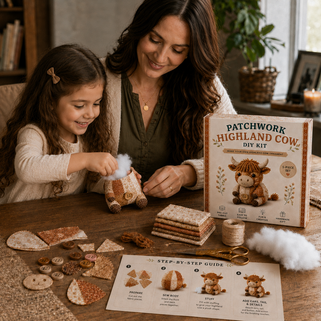 Patchwork Animal DIY Sewing Kit