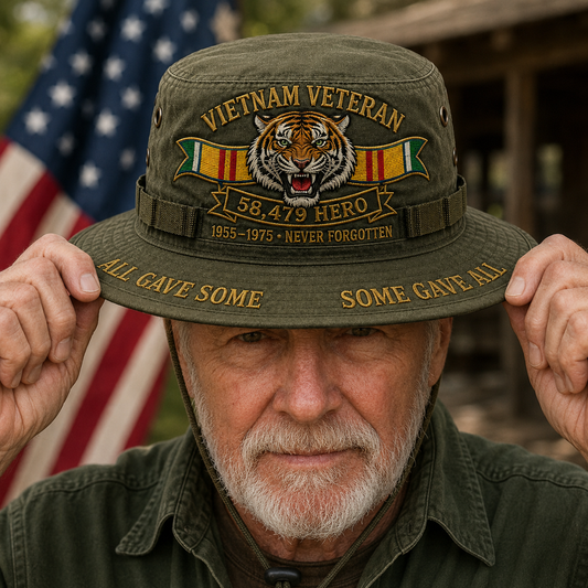 🐅 🪖Vietnam Veteran 58,479 Hero Boonie Hat