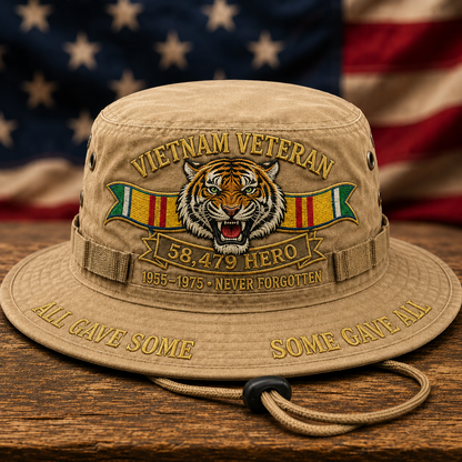 🐅 🪖Vietnam Veteran 58,479 Hero Boonie Hat