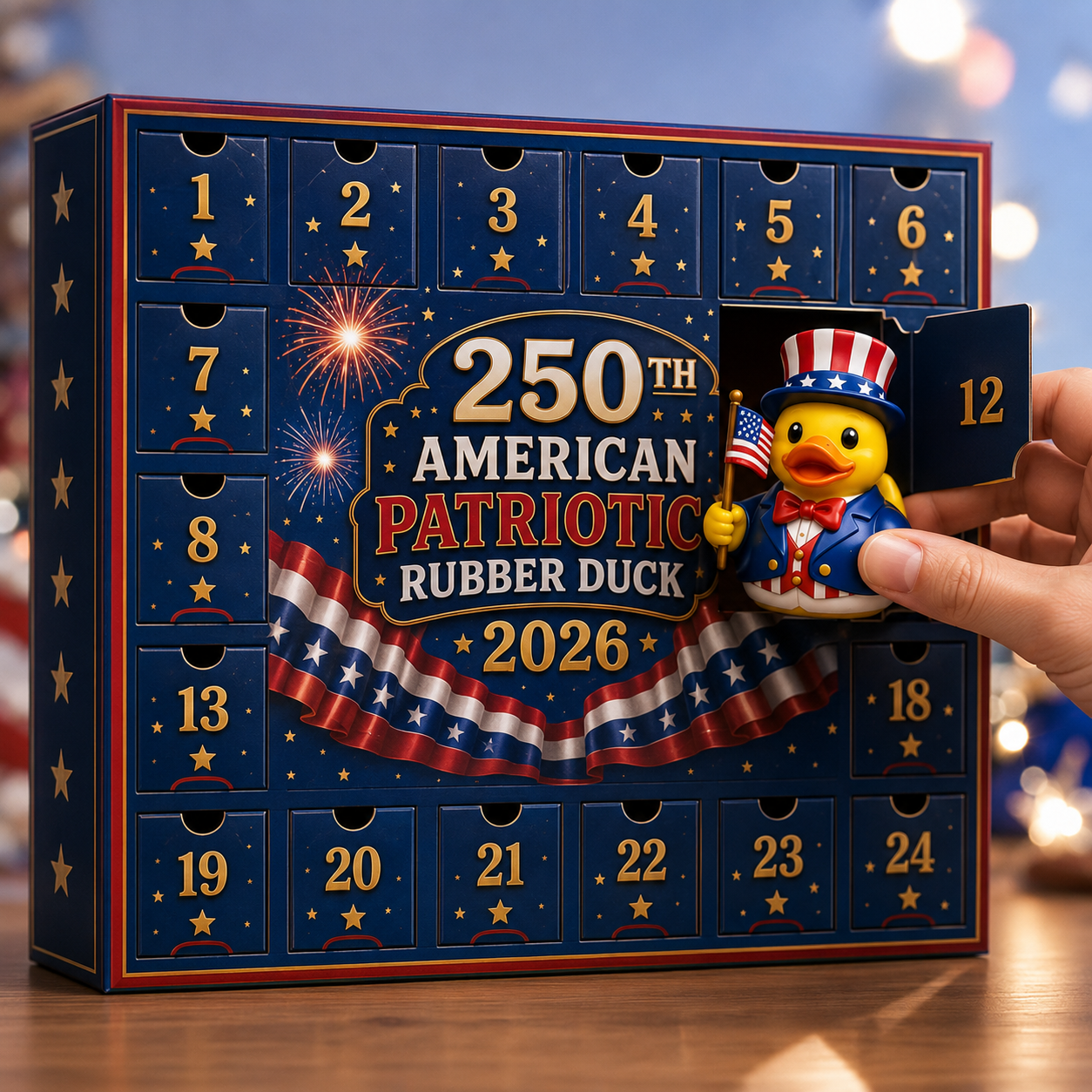 🇺🇸 2026 American Patriotic Duck Advent Calendar