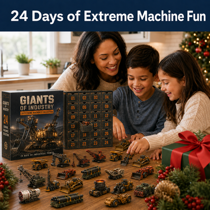 🔥49% Off Last Day -24-Day Extreme Machines Advent Calendar – Heavy Industry & Mining Equipment Collection