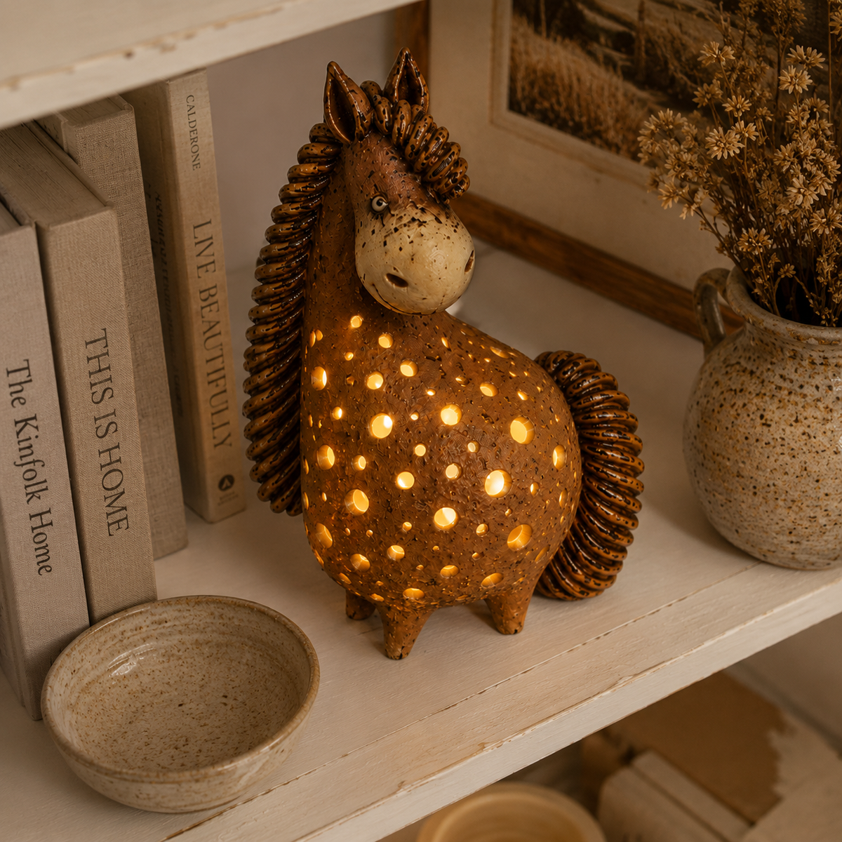 Vintage Horse Accent Light