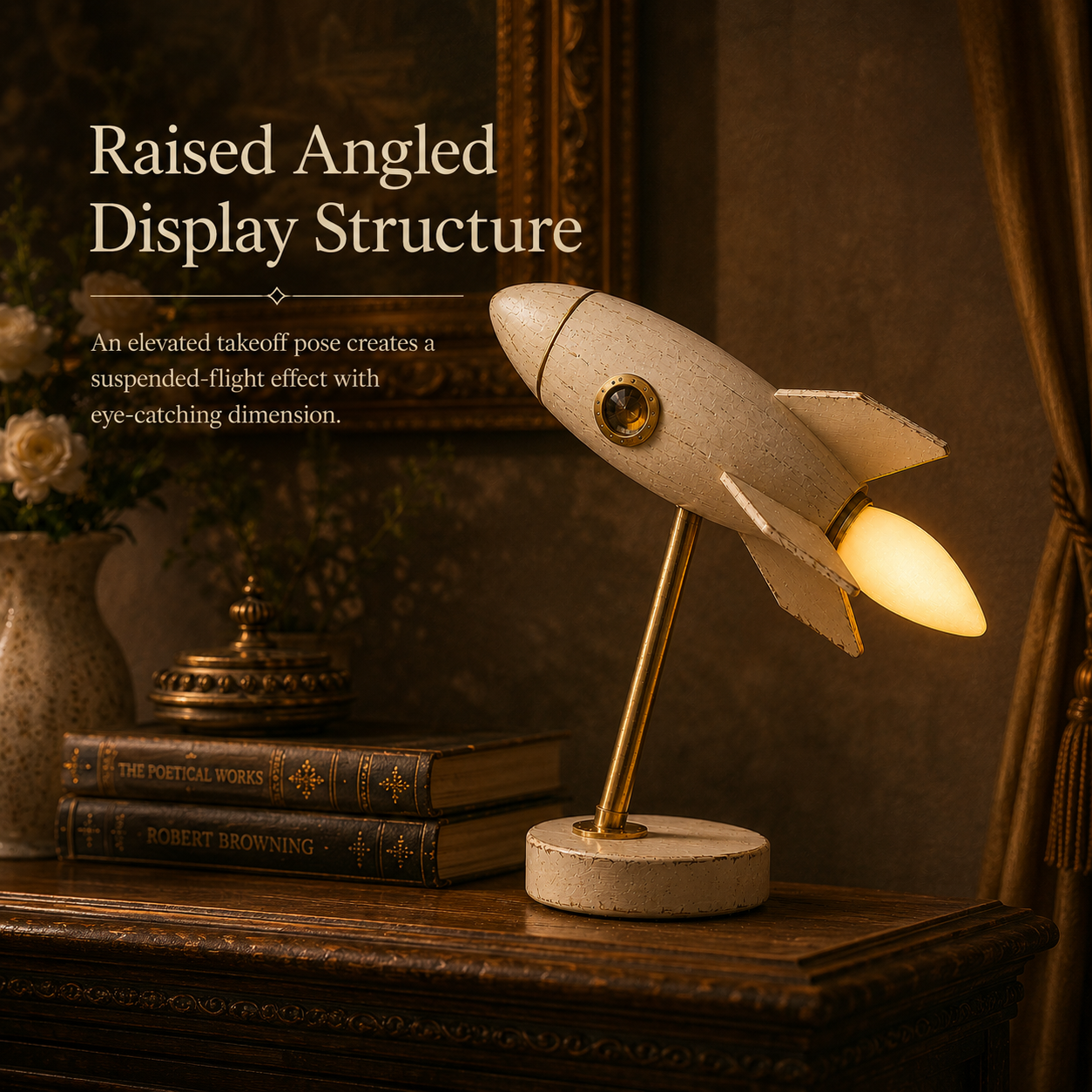 🚀Vintage Rocket Accent Light