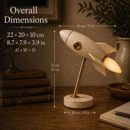 🚀Vintage Rocket Accent Light