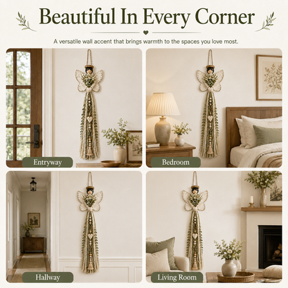 Grace In Bloom Angel Wall Hanging