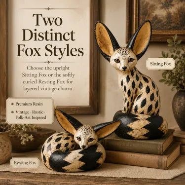 🎁Vintage Fennec Fox Sculpture