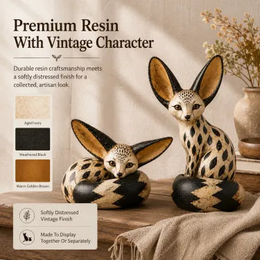 🎁Vintage Fennec Fox Sculpture