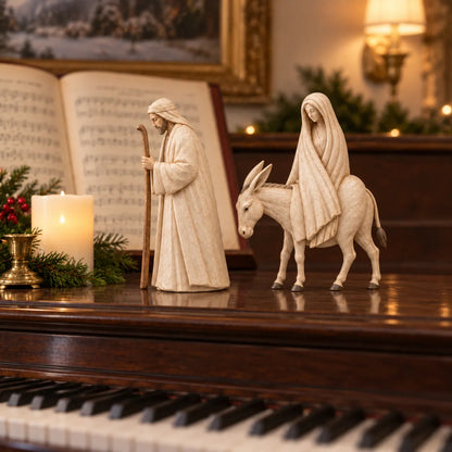 ✨ Journey to Bethlehem Nativity Figurine Set