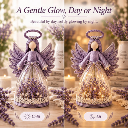 🎁 Lighted Floral Angel Figurine