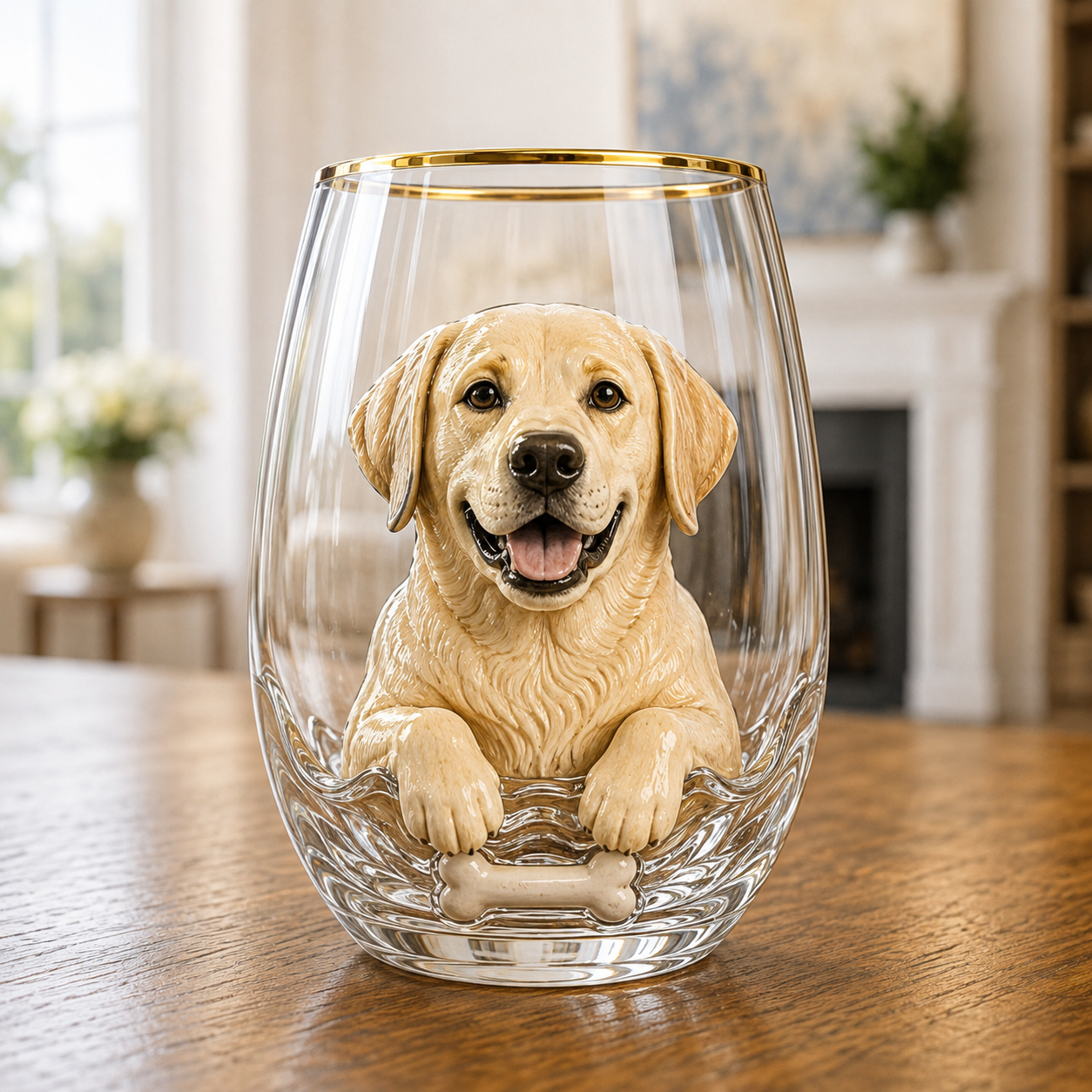 🐶 3D Dog Breed Glass Collection