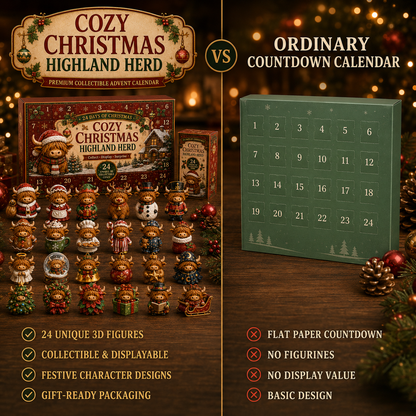 🤠 24PCS Western Highland Cow Collector Set – 4 Western Worlds + Secret #25 🐮✨