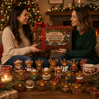 🤠 24PCS Western Highland Cow Collector Set – 4 Western Worlds + Secret #25 🐮✨