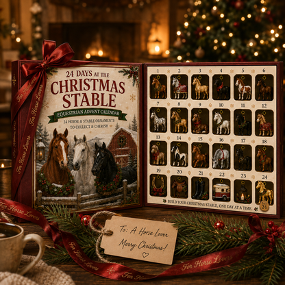 🐴🎄 24 Days at the Christmas Stable – 24 Collectible Horse & Equestrian Holiday Ornaments