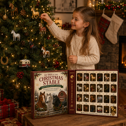 🐴🎄 24 Days at the Christmas Stable – 24 Collectible Horse & Equestrian Holiday Ornaments
