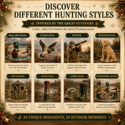 🦆🎄 2026 Waterfowl Hunter Advent Calendar – 24 Days of Ducks, Gear & Outdoor Surprises