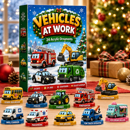 🚒🚜 2026 Working Vehicles Advent Calendar – 24 Days of Trucks, Machines & Job-Site Surprises