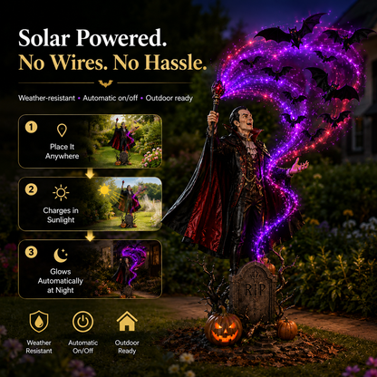 🎁🎃Today 49% OFF🦇Vampire Summoning Bats Garden Light