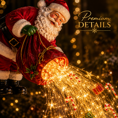 🎁Only Today 49% OFF🎁 Santa’s Magic Pour – Flowing LED Christmas Garden Light