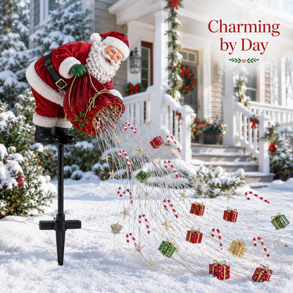 🎁Only Today 49% OFF🎁 Santa’s Magic Pour – Flowing LED Christmas Garden Light