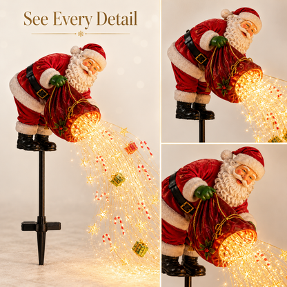 🎁Only Today 49% OFF🎁 Santa’s Magic Pour – Flowing LED Christmas Garden Light
