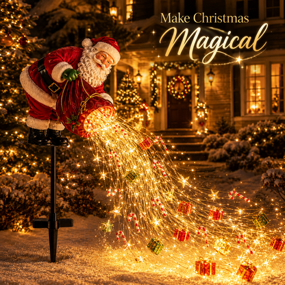 🎁Only Today 49% OFF🎁 Santa’s Magic Pour – Flowing LED Christmas Garden Light
