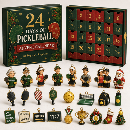 🏓🎄 24 Days of Pickleball Christmas Advent Calendar – 24 Collectible Surprises for Pickleball Lovers