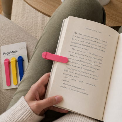 Automatic Page-Following Bookmark Clips