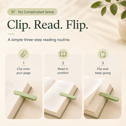 Automatic Page-Following Bookmark Clips
