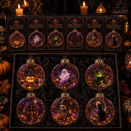 🎃 Light-Up Halloween Diorama Ornament👻✨