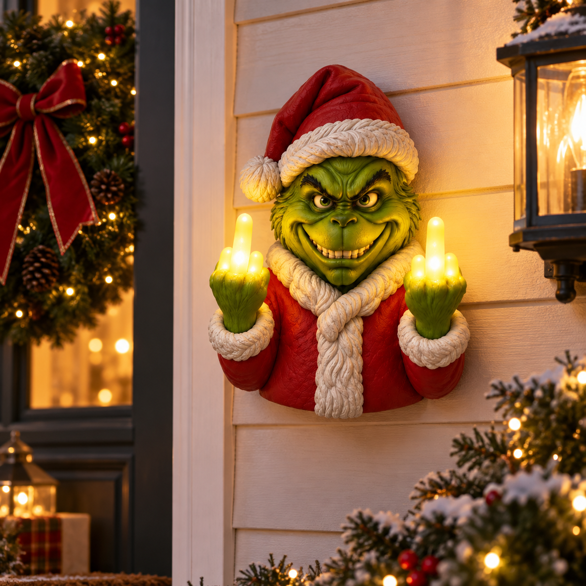 Holiday Mischief LED Wall Light