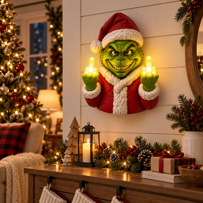NaughtyGlow Mischief Glow Wall Light | Add Some Mischief To Your Holidays