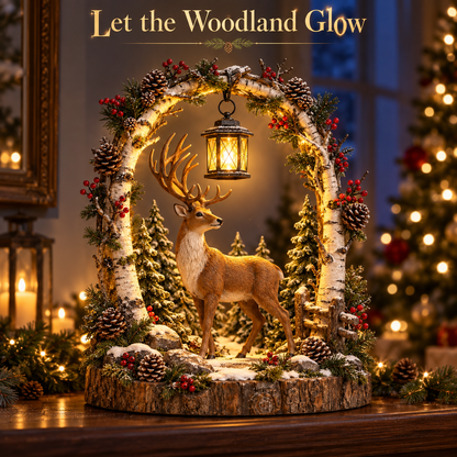 🔥 Woodland Reindeer Lantern