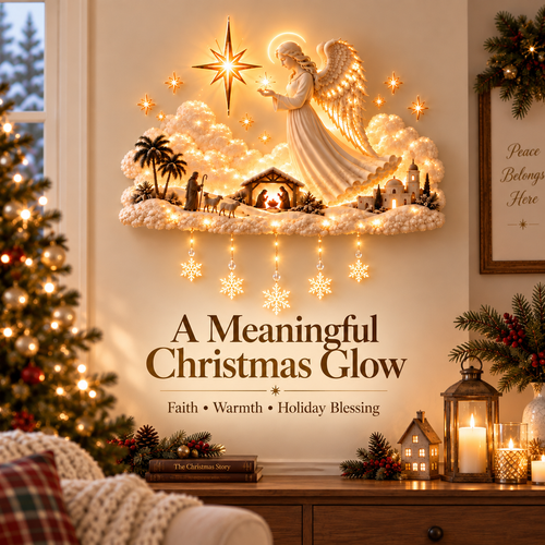 ✨Last Day 56% OFF✨ Christmas Blessing Angel Glow
