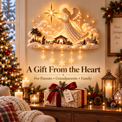 ✨Last Day 56% OFF✨ Christmas Blessing Angel Glow