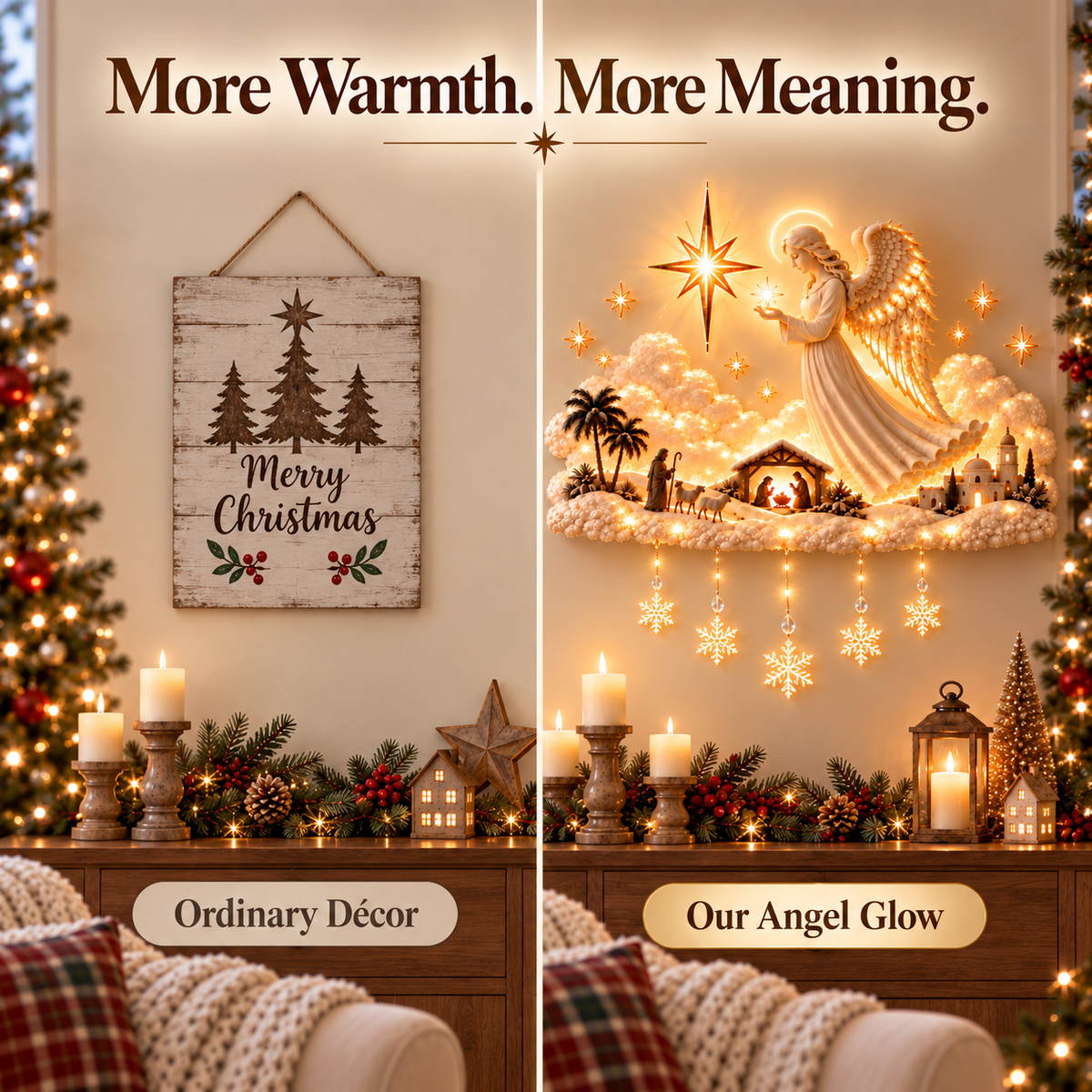 ✨Last Day 56% OFF✨ Christmas Blessing Angel Glow