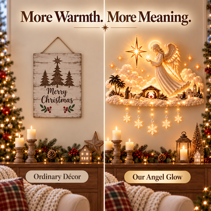 ✨Last Day 56% OFF✨ Christmas Blessing Angel Glow