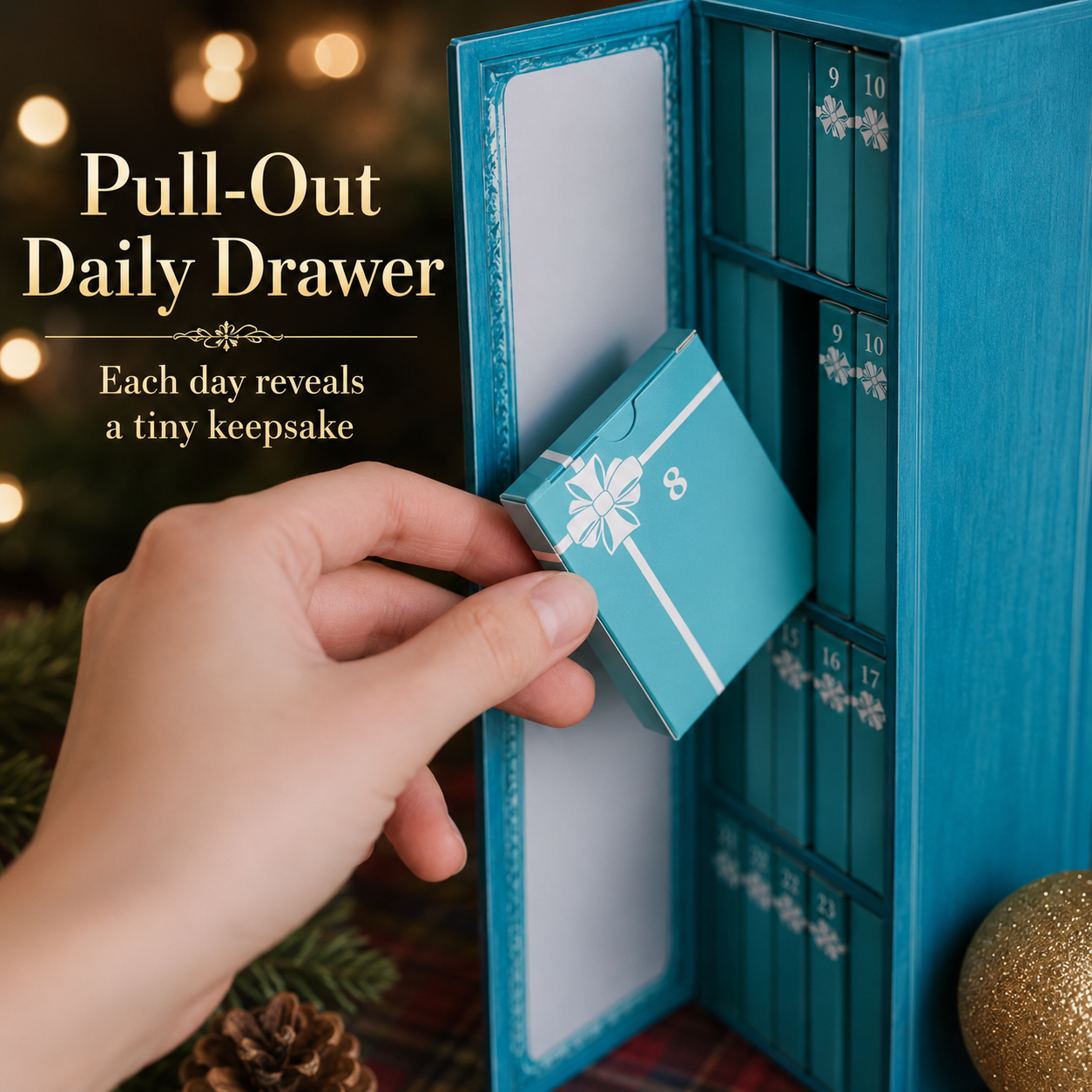 Mini Book Ornament Advent Calendar 2026 – 24-Day Bookish Countdown