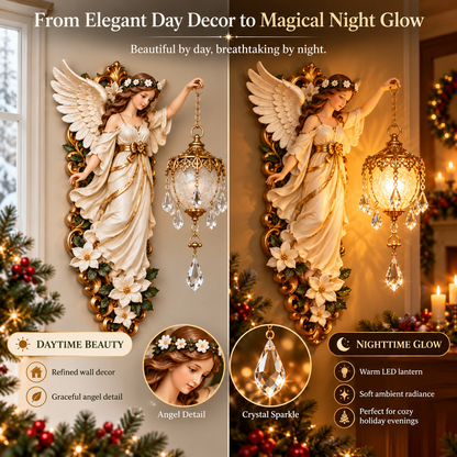 🪽 Guardian Angel Christmas Light – A Symbol of Hope, Love & Protection